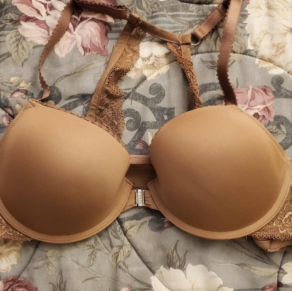 Torrid Racerback push-up plunge bra